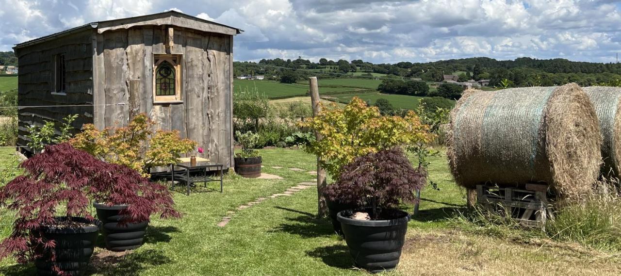 Luxury Shepherd'S Hut Style Cabin With Views Villa เฮริฟอร์ด ภายนอก รูปภาพ